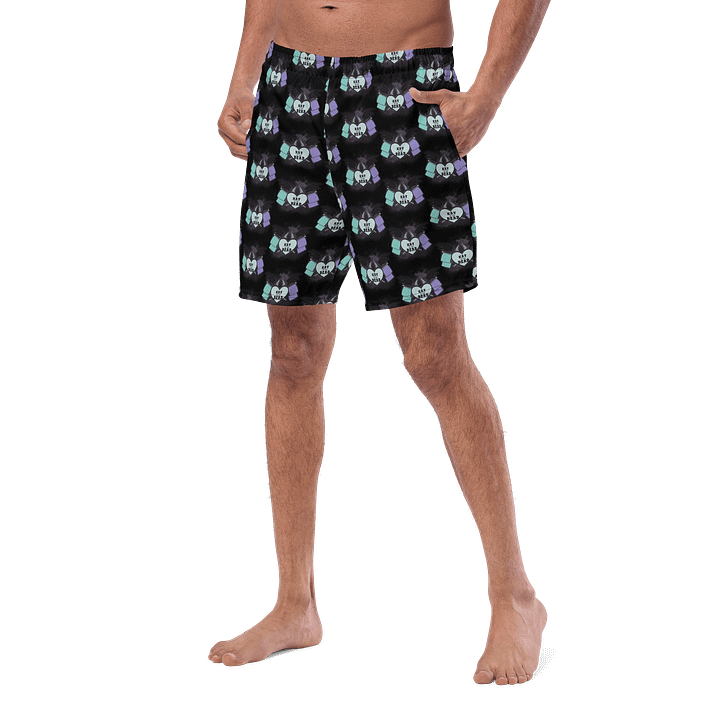 Kay_of_the_Dead Logo Swim Trunks product image (2)