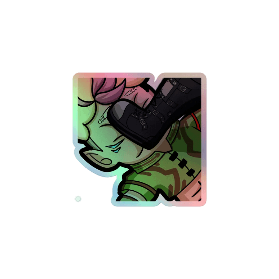 AfressBoot Emote Holographic Sticker product image (1)