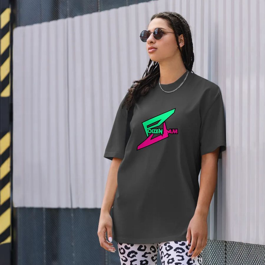 PoizenJam Logo Oversized Faded T-Shirt product image (8)