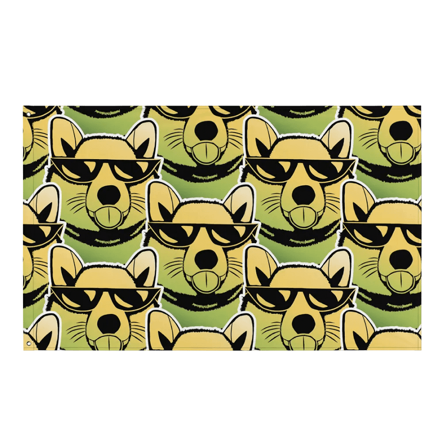 Shiba-tude Flag product image (1)