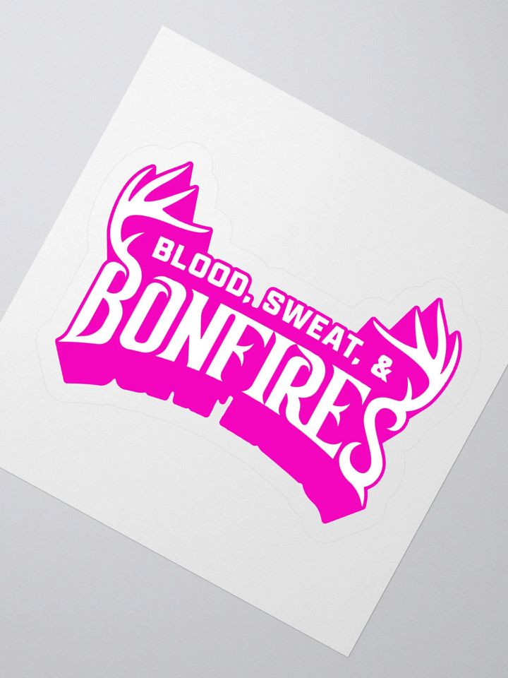 Antler Sticker - Pink product image (2)