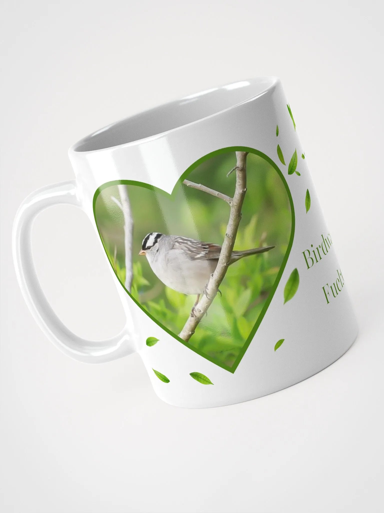 White-Crowned Sparrow Bird Wildlife Photography Mug product image (4)