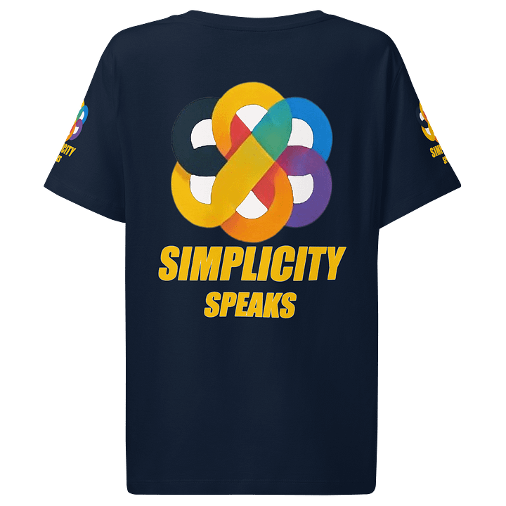 Simplicity Speaks Organic T-Shirt product image (2)