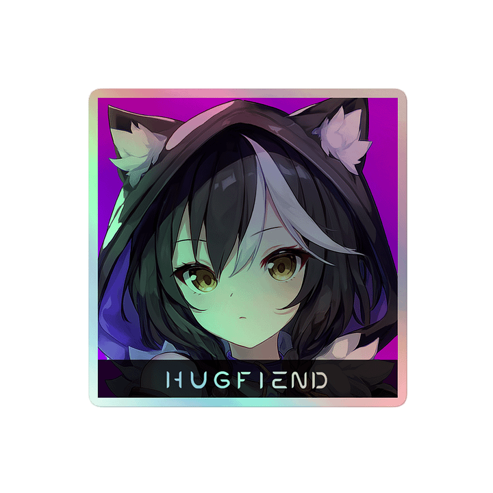 Hugkai: Ube Rail Icon Holographic Sticker product image (2)
