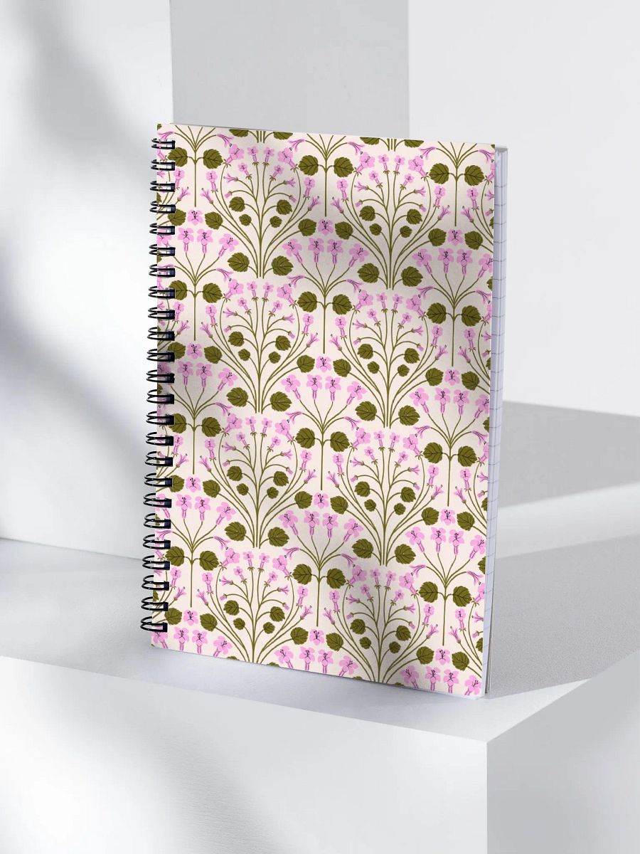 Alpine Serenity - Pink and Green - Spiral Notebook product image (2)