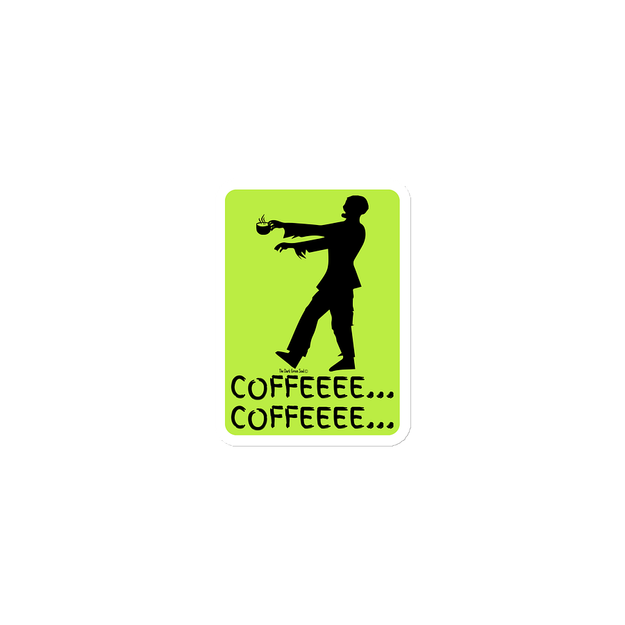 Coffee Zombie Black - Magnet product image (1)