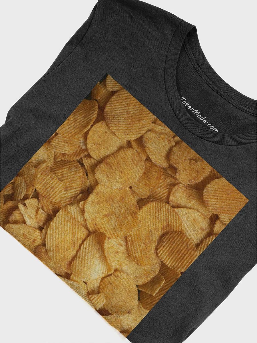 Potato Chips T-Shirt Black product image (5)
