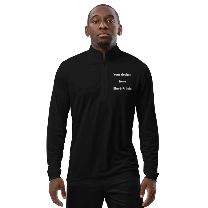 Customizable Adidas Lightweight Quarter-Zip Pullover contact for customized product image (1)