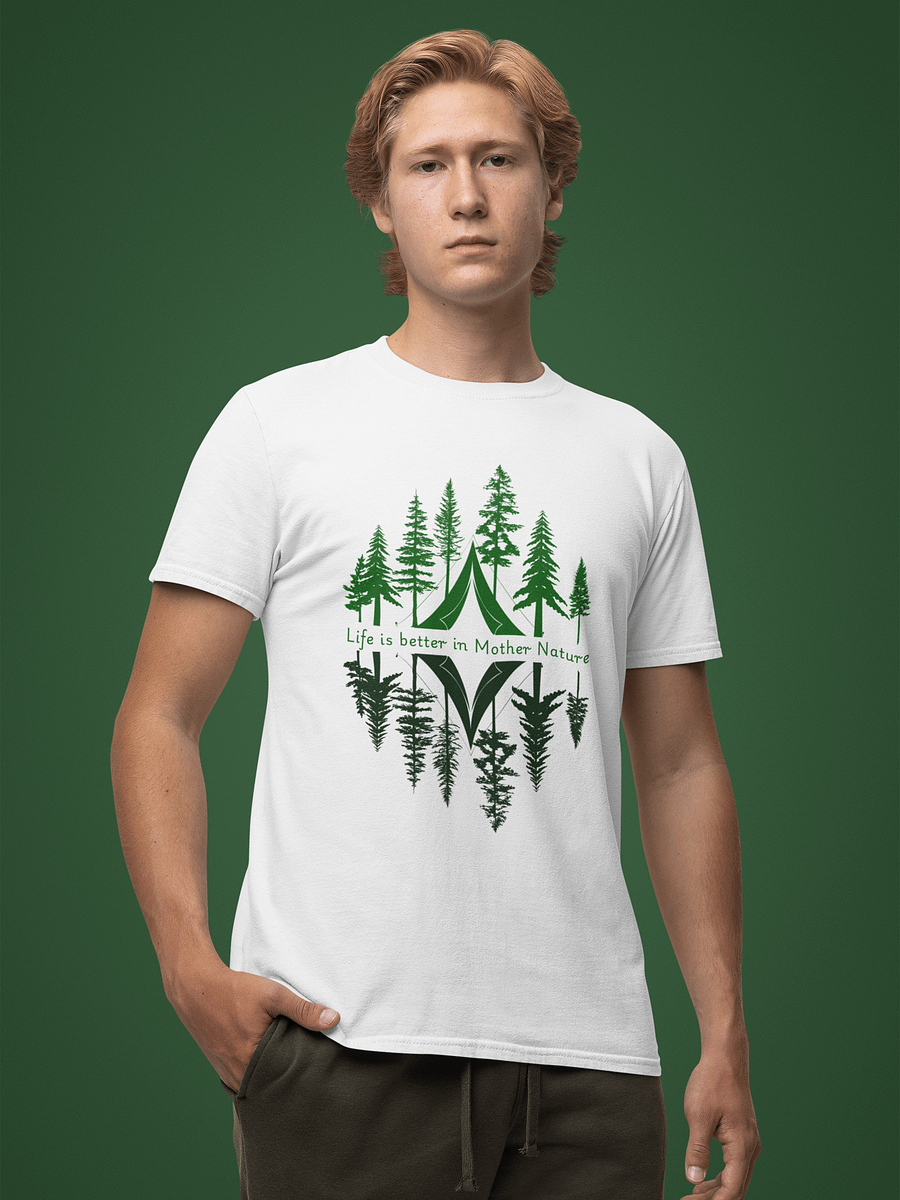 Life is better in Mother Nature T-Shirt ( Side -Sunshine Morning- ) product image (4)