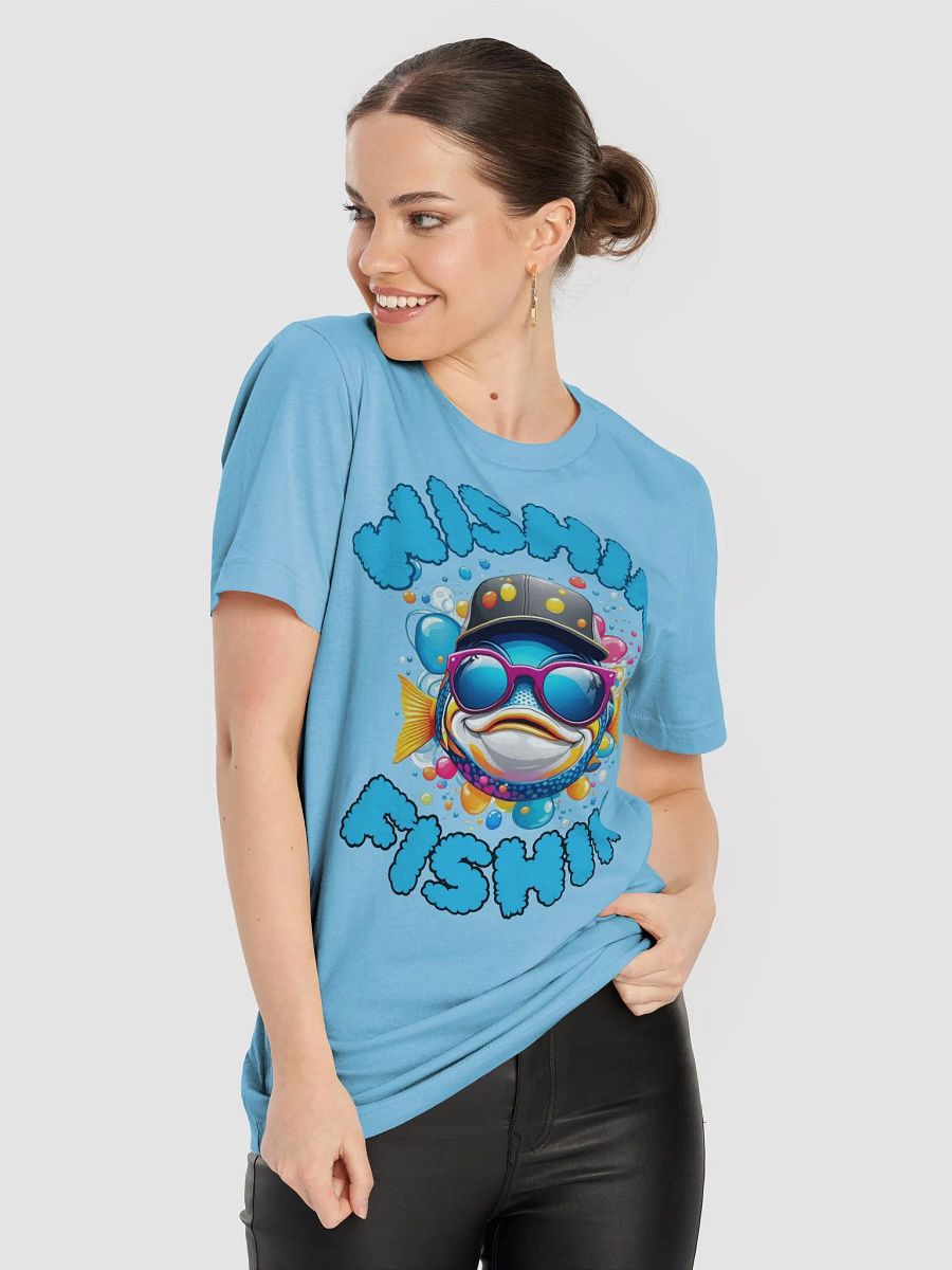 Wishin Fishin Cartoon Fish T-Shirt product image (41)