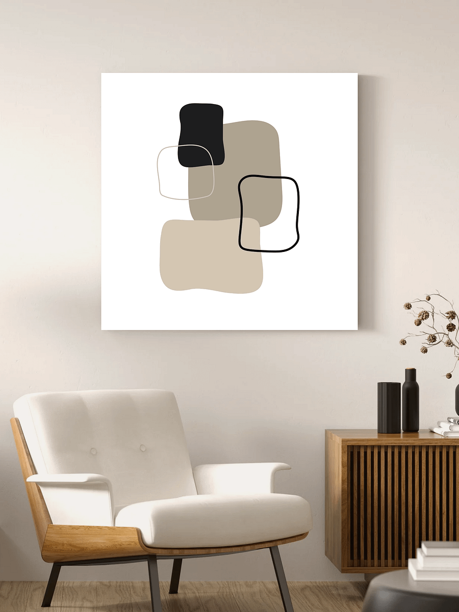 Organic Shapes Matte Poster (frame not included) product image (2)