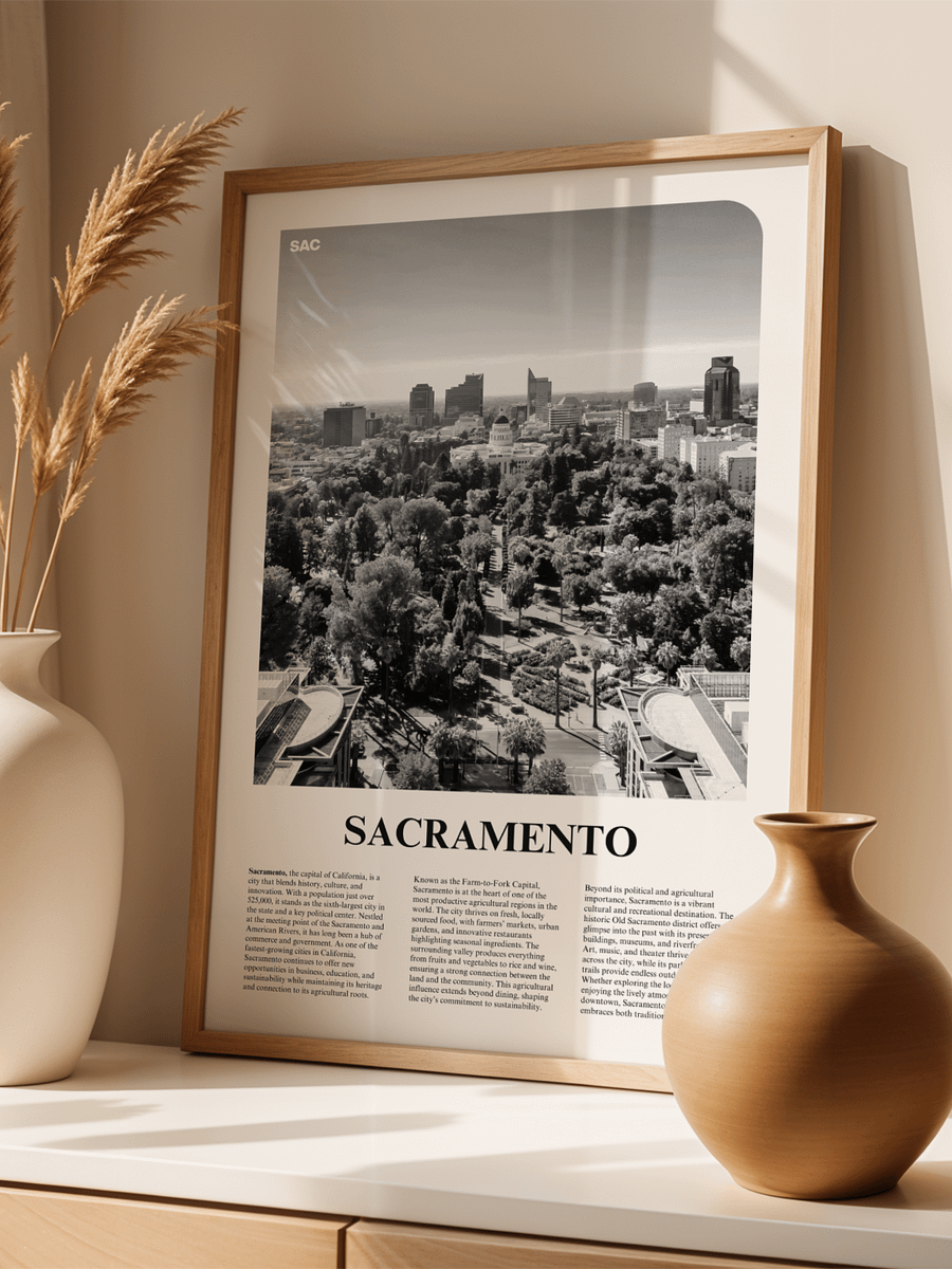 Sacramento 01 Newspaper Poster product image (7)