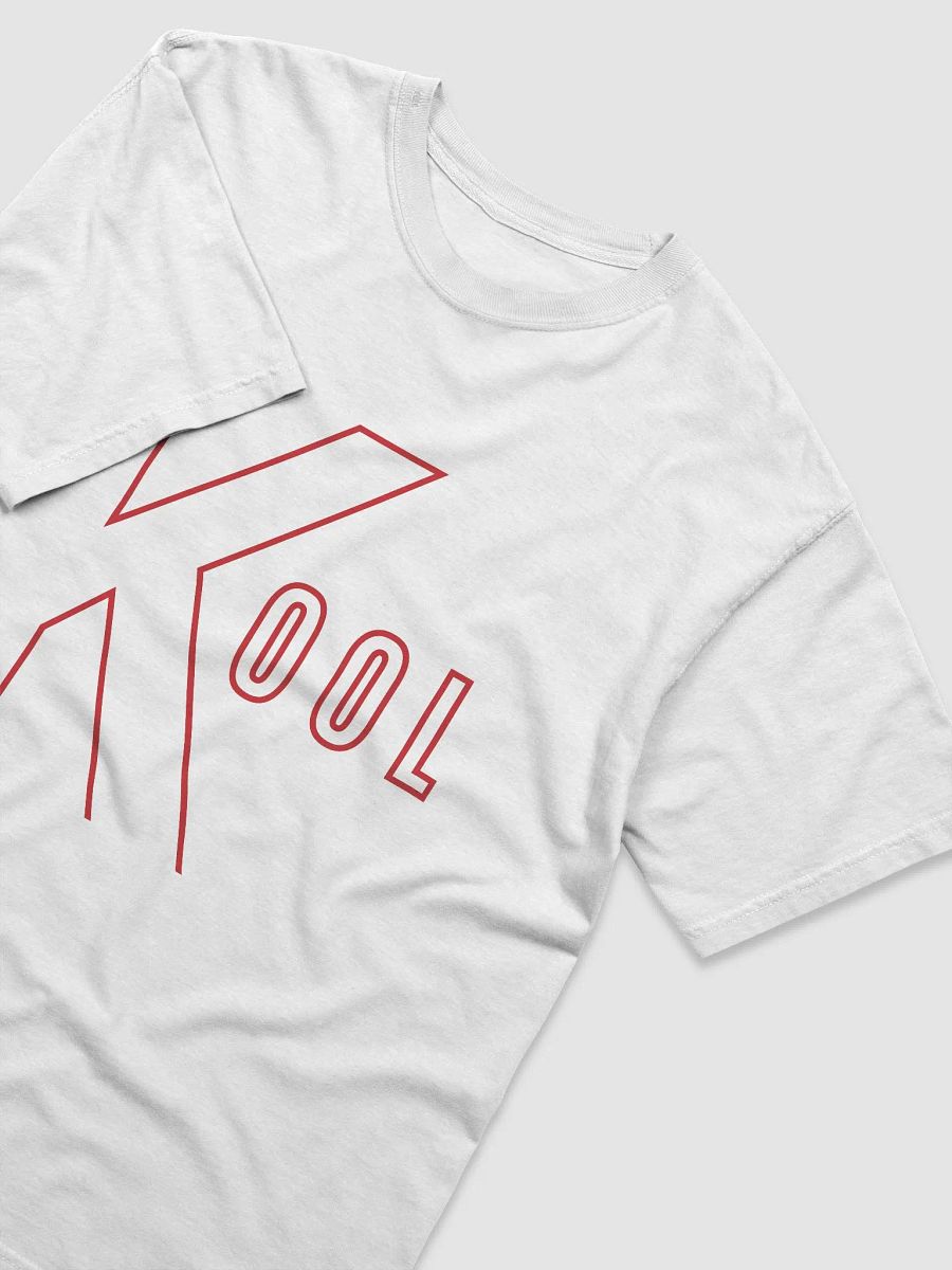 KOOL Diagonal Lines Red Tee product image (3)