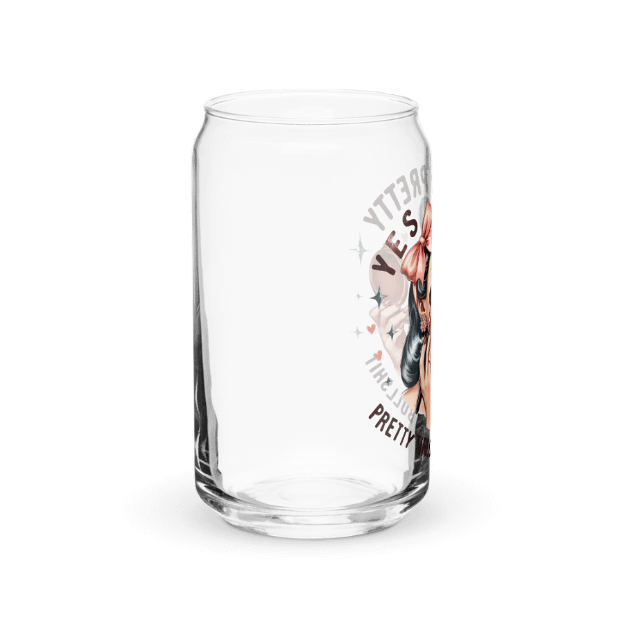 Yes I*m Pretty Cup With Lid And Straw product image (10)