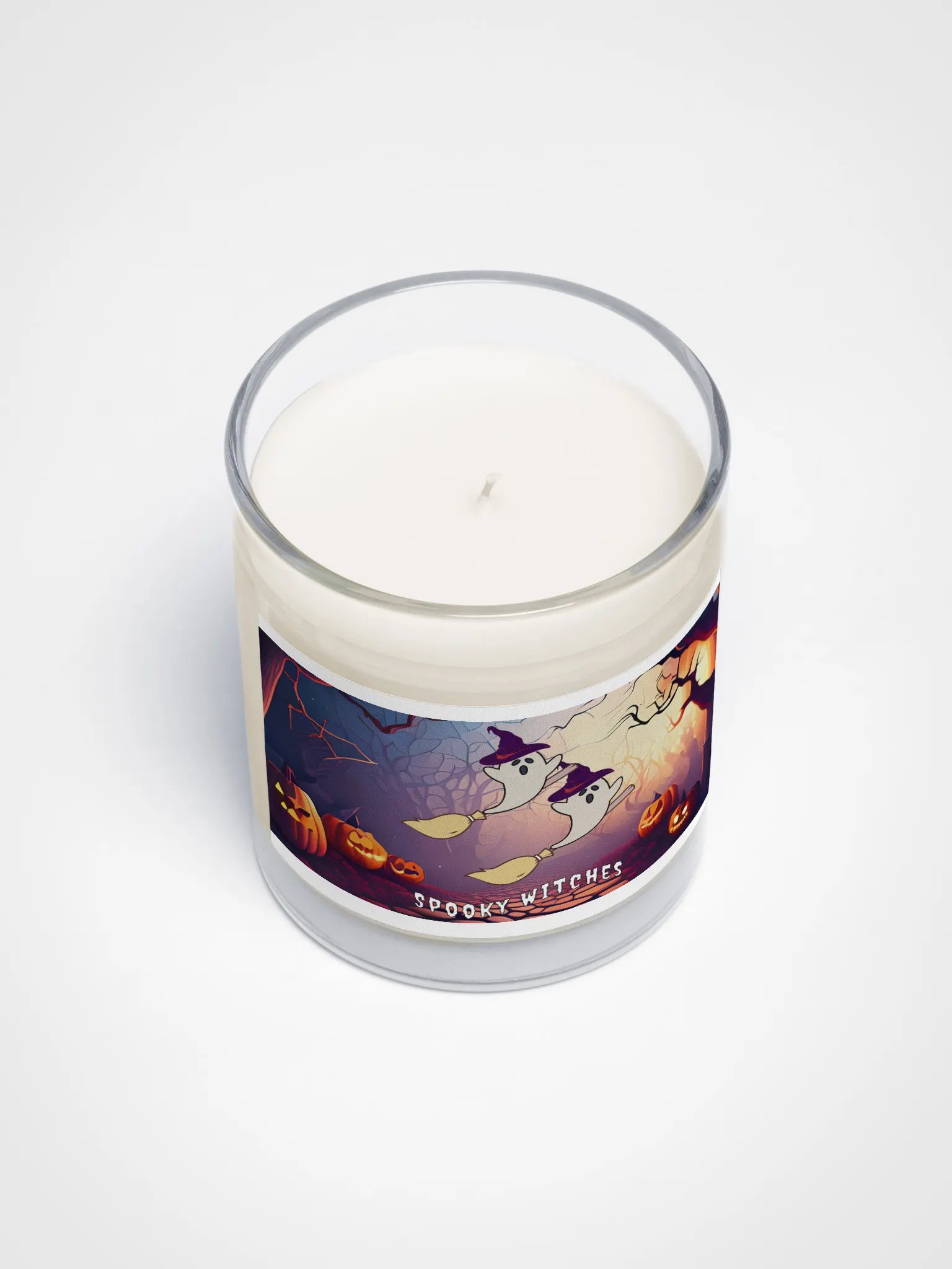 Ghostly Glow Soy Wax Candle product image (3)