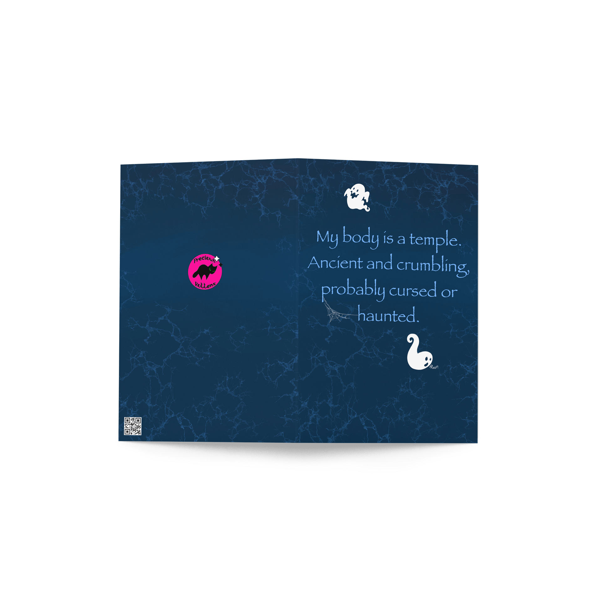 My Body Is A Temple Greeting Card product image (2)