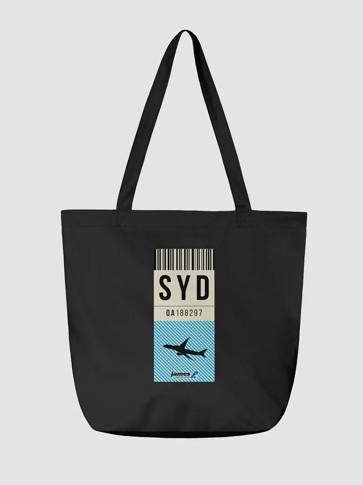 Sydney (SYD) Stylish Luggage Tag Tote Bag product image (2)