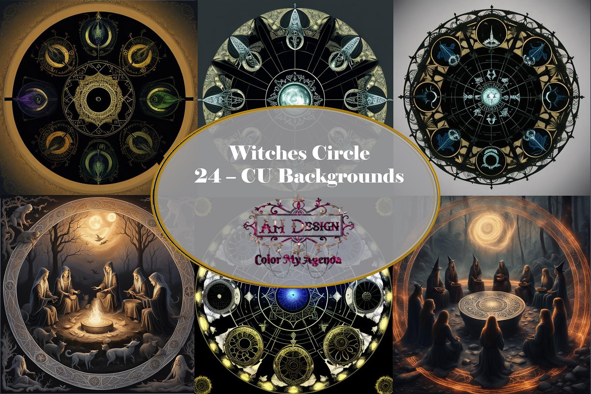 Witches Circle with Prompts product image (2)