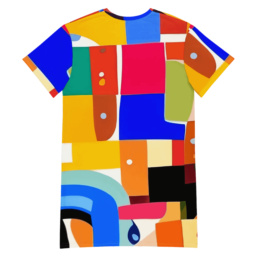 Mosaic Magic T Shirt Dress product image (2)