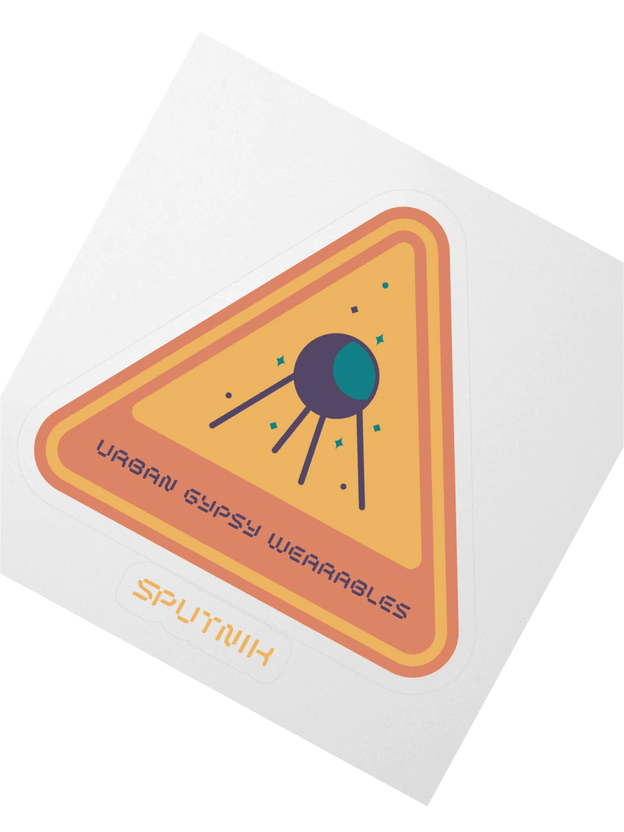 Sputnik Kiss Cut Sticker product image (2)