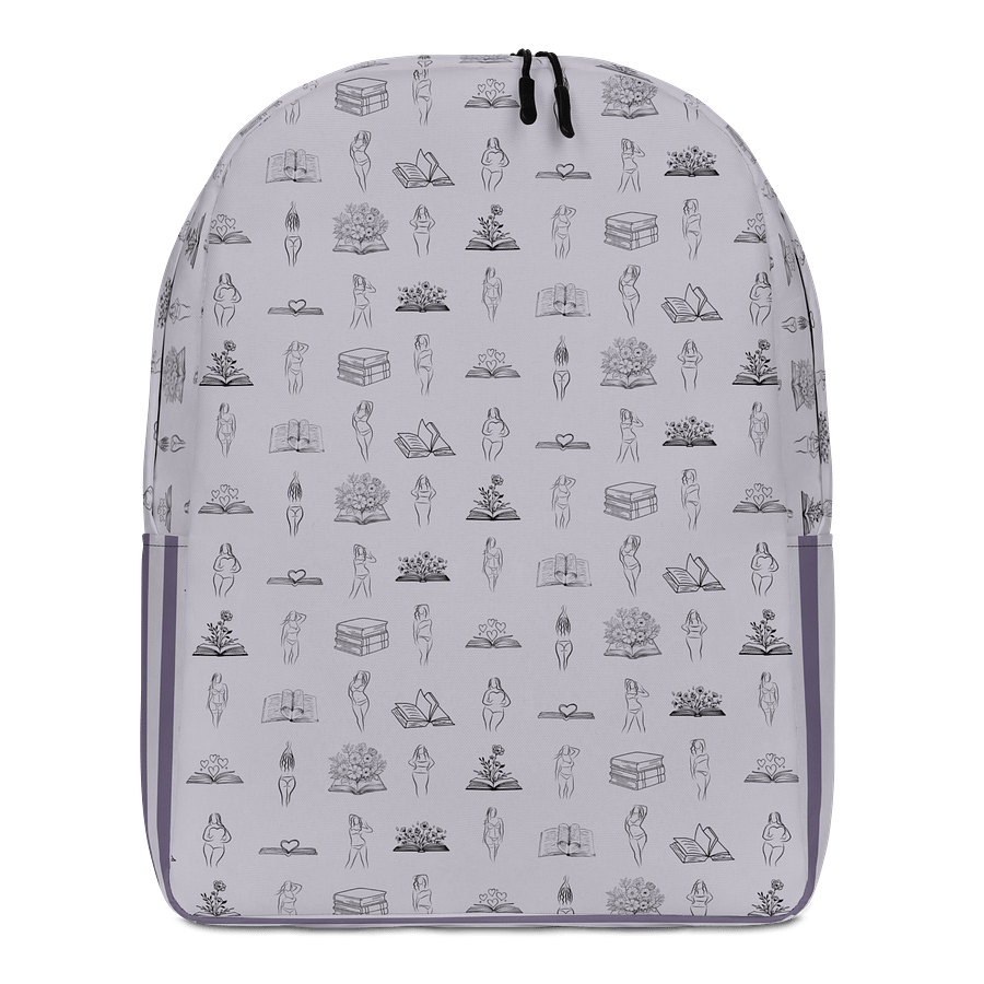 Books and Curvy Girls Backpack product image (1)