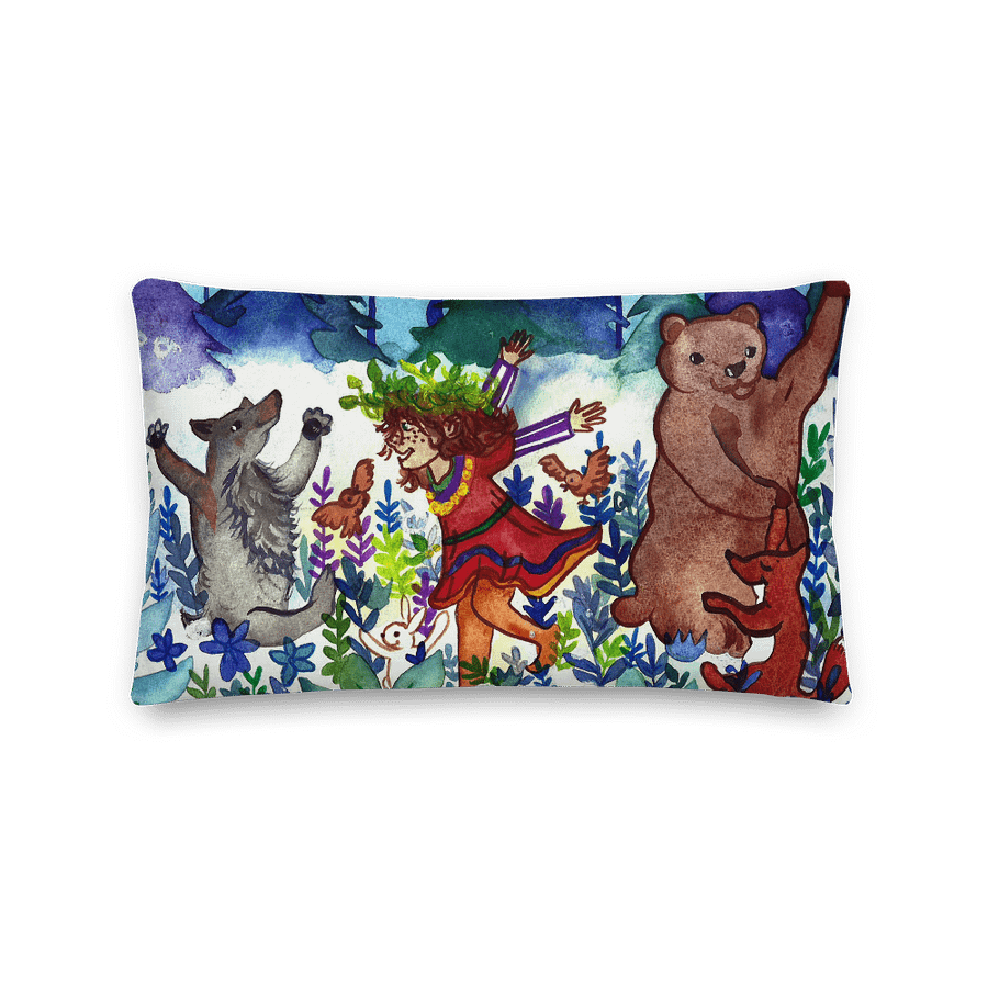 Forest Dance Decorative Pillow product image (5)