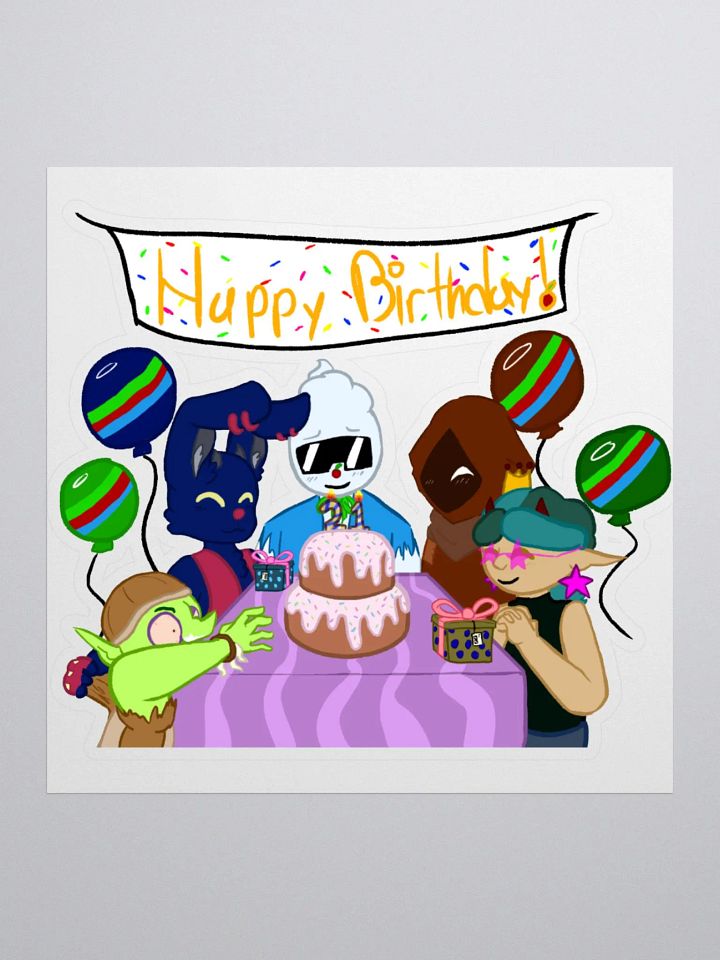 Silly Stickers - Birthday Celebration (2024) product image (1)