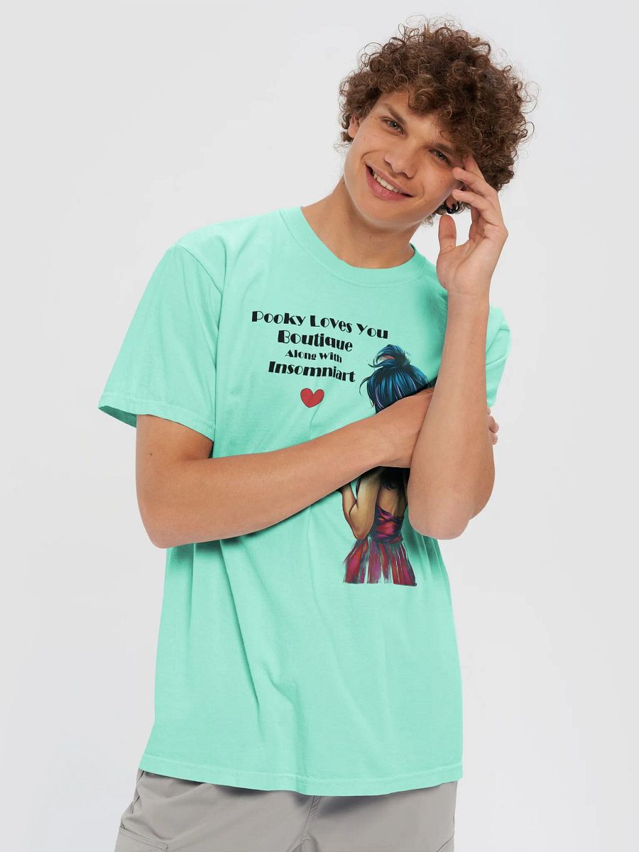 supersoft tee with pooky, his mama and each of their companies! product image (5)