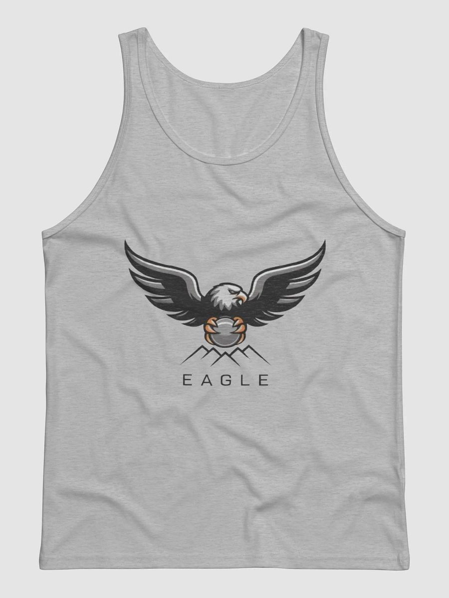 Eagle Unisex Jersey Tank - Lightweight Cotton, Bold Eagle Design product image (1)
