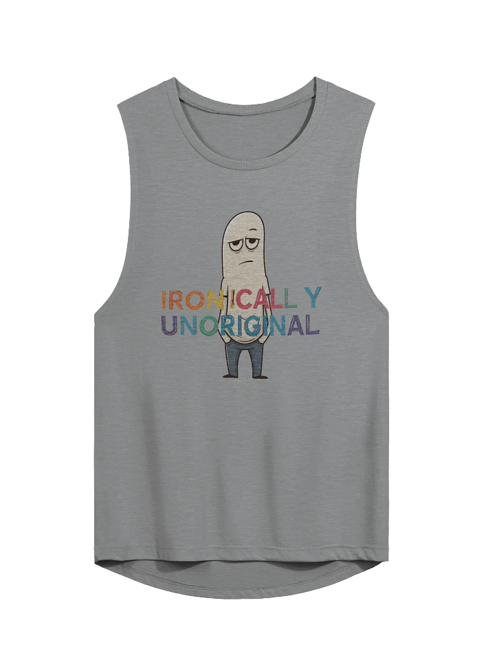 "Ironically Unoriginal" Bella+Canvas Women's Flowy Muscle Tank product image (1)