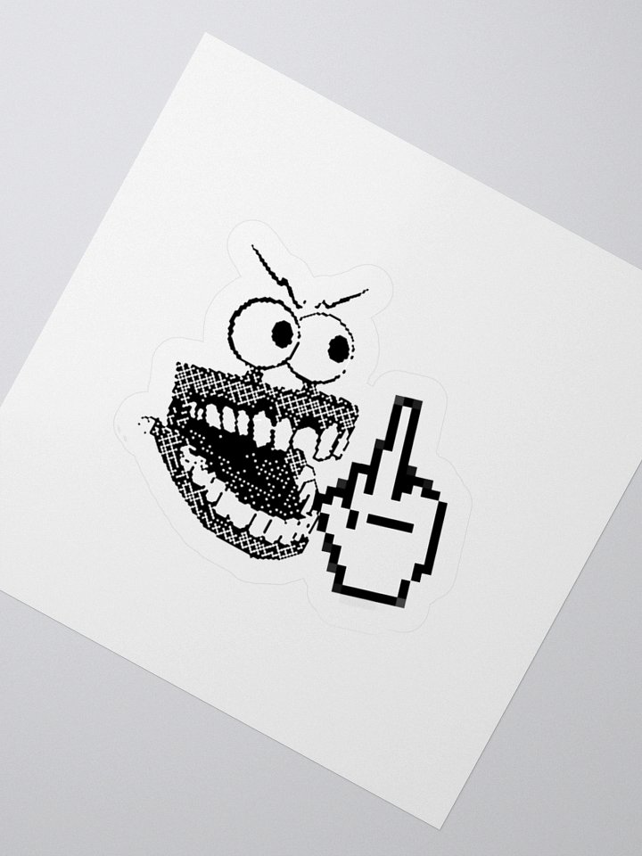 Iconic Teeth Sticker product image (4)