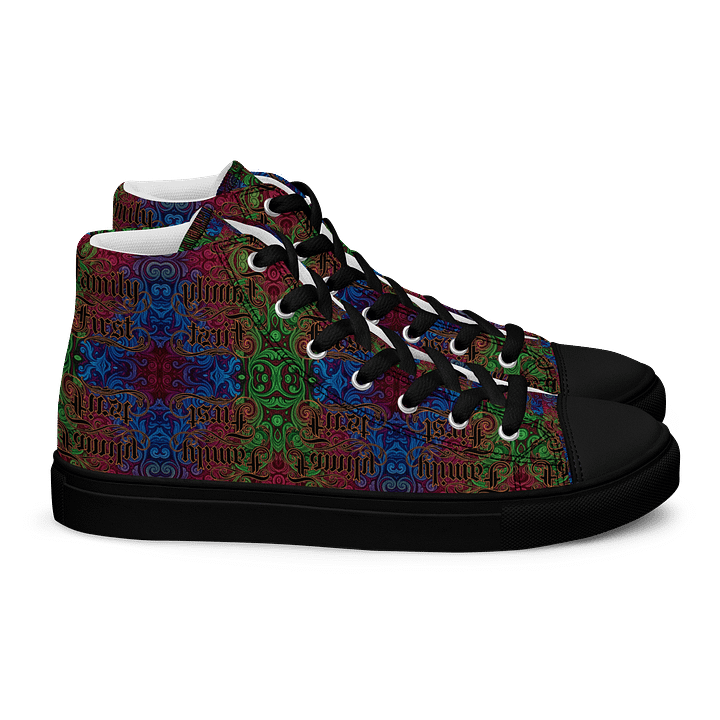 Women's Family First High Top Canvas Shoes By D.C.E.L. Chilly P product image (2)