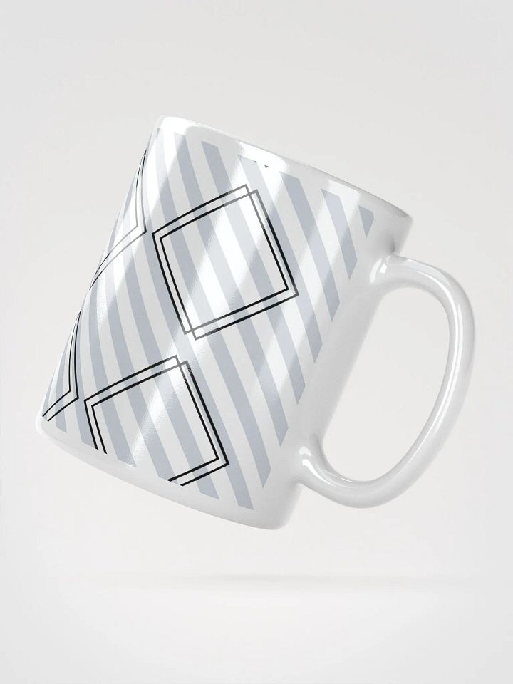 Double Diamonds And Stripes - White Mug product image (4)