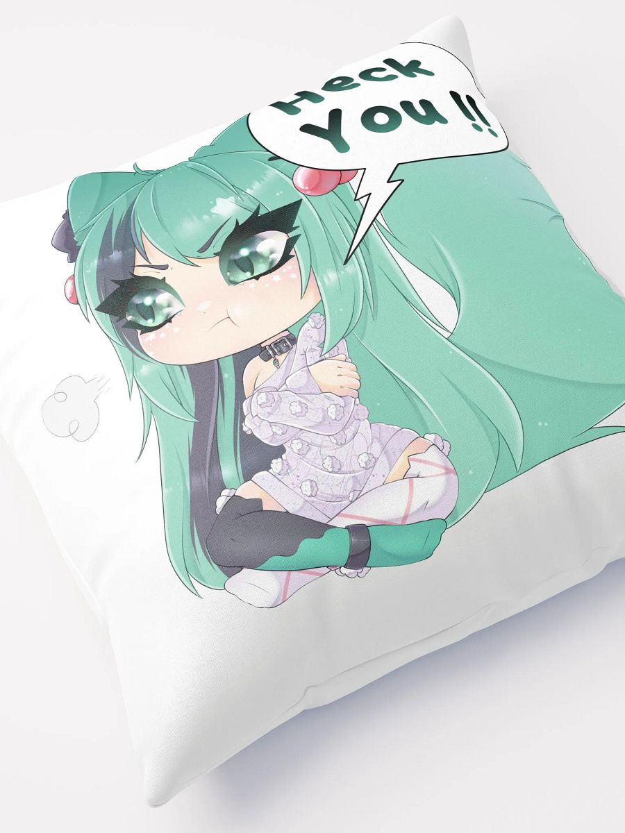Mintzey ''Heck You!'' Chibi Pout Double Sided Pillow product image (5)