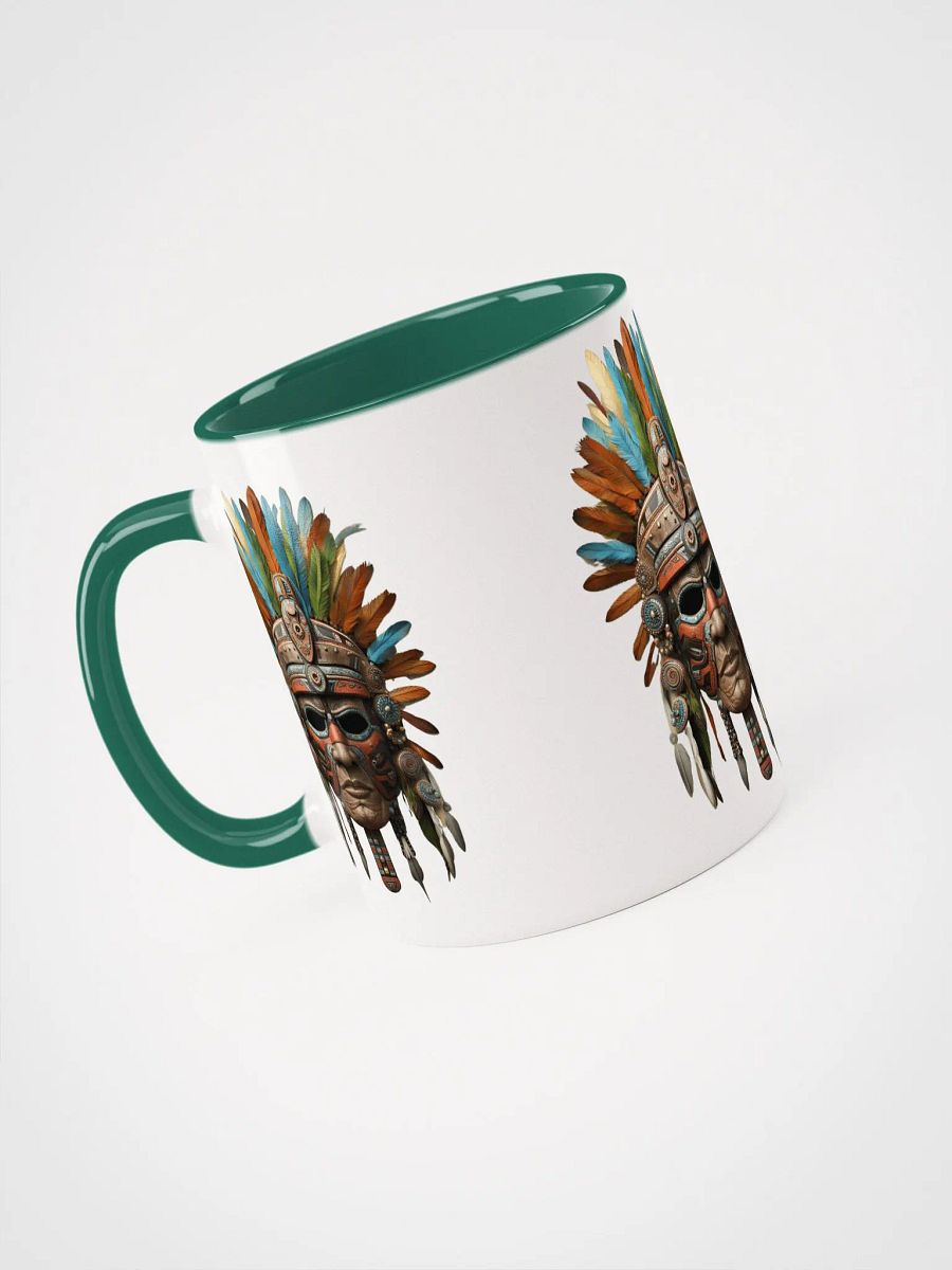 24 Xóchitl Nahui Aztec Warrior Mask Mug product image (19)