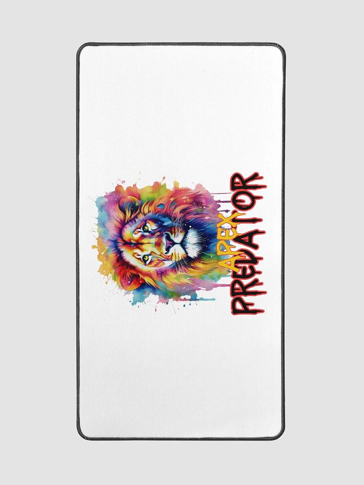 Vibrant Lion Apex Predator Desk Mat product image (2)