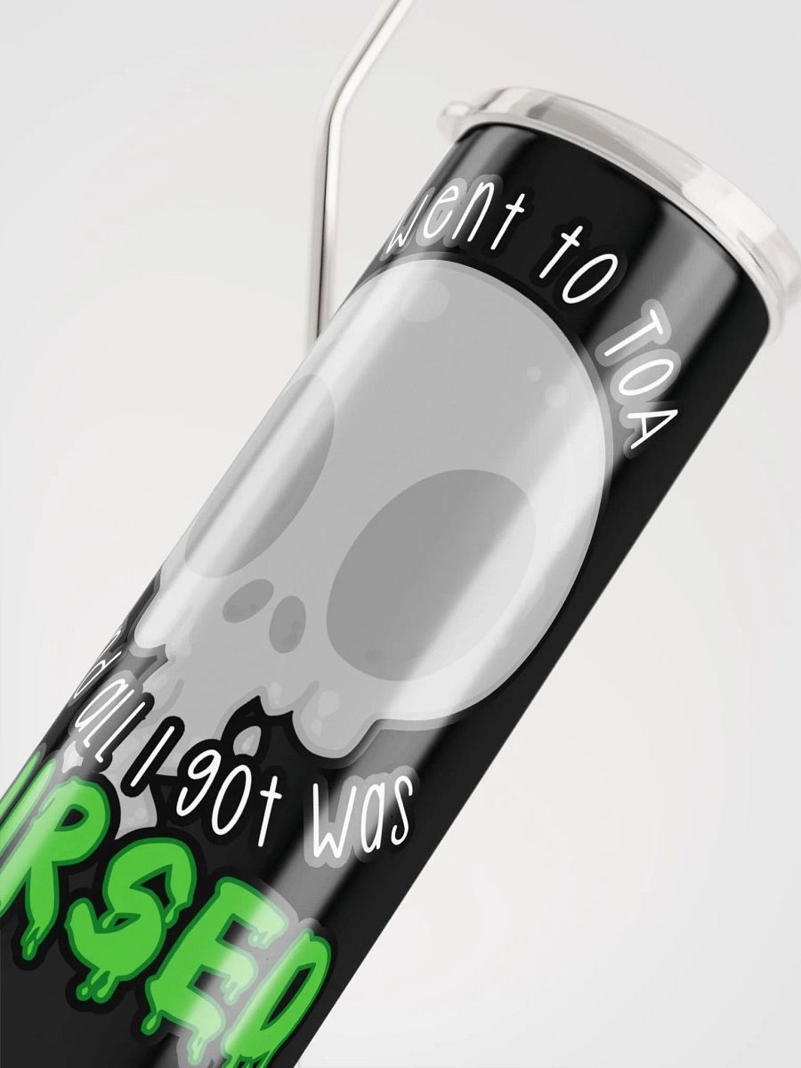 All I Got Was Cursed - Priest - Tumbler w/Straw product image (5)