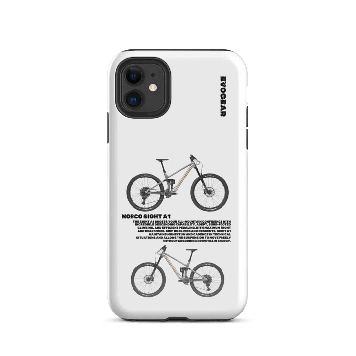 White Norco Sight A1 iPhone Case product image (2)