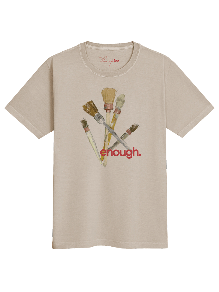 enough hand-drawn t-shirt product image (1)