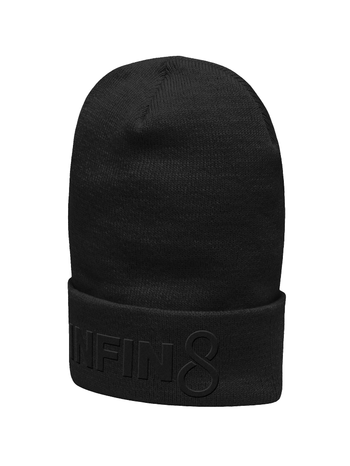 INFIN8 New Style Logo Beanie | Stealth Collection product image (2)