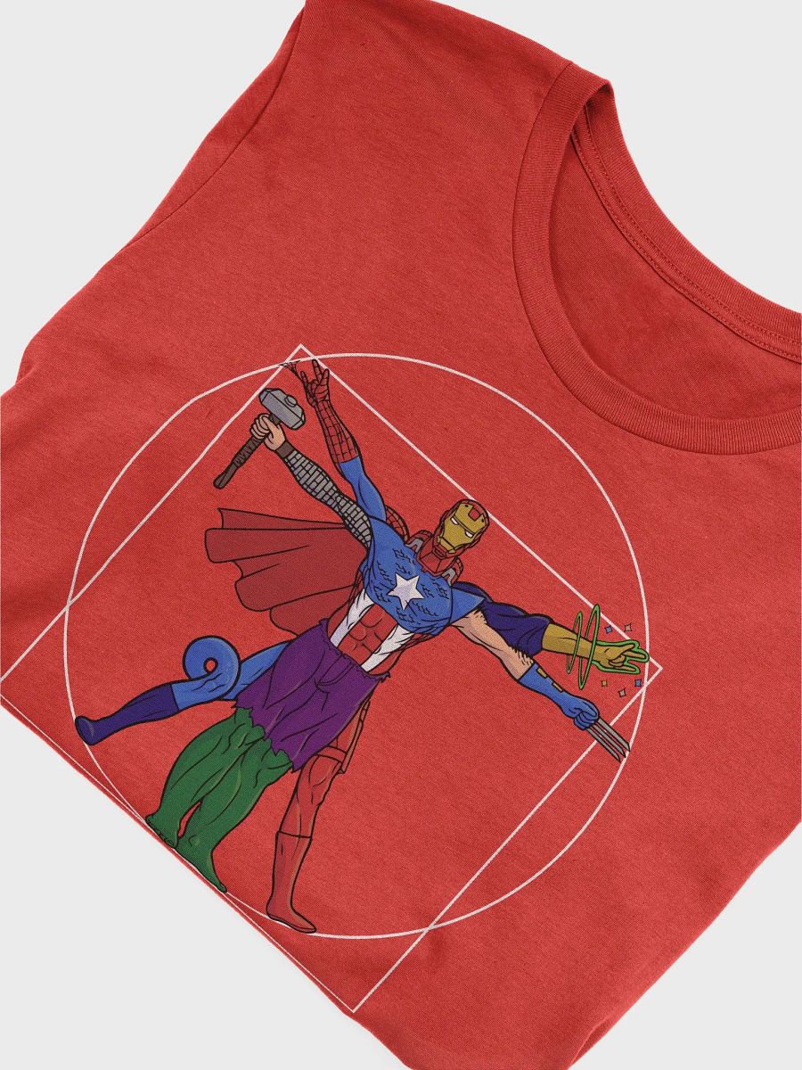 Marvel Vitruvian Man T-shirt product image (5)