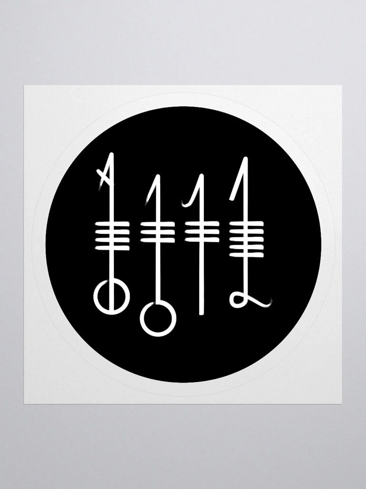 Svefnthorn Icelandic Stave Sticker product image (1)