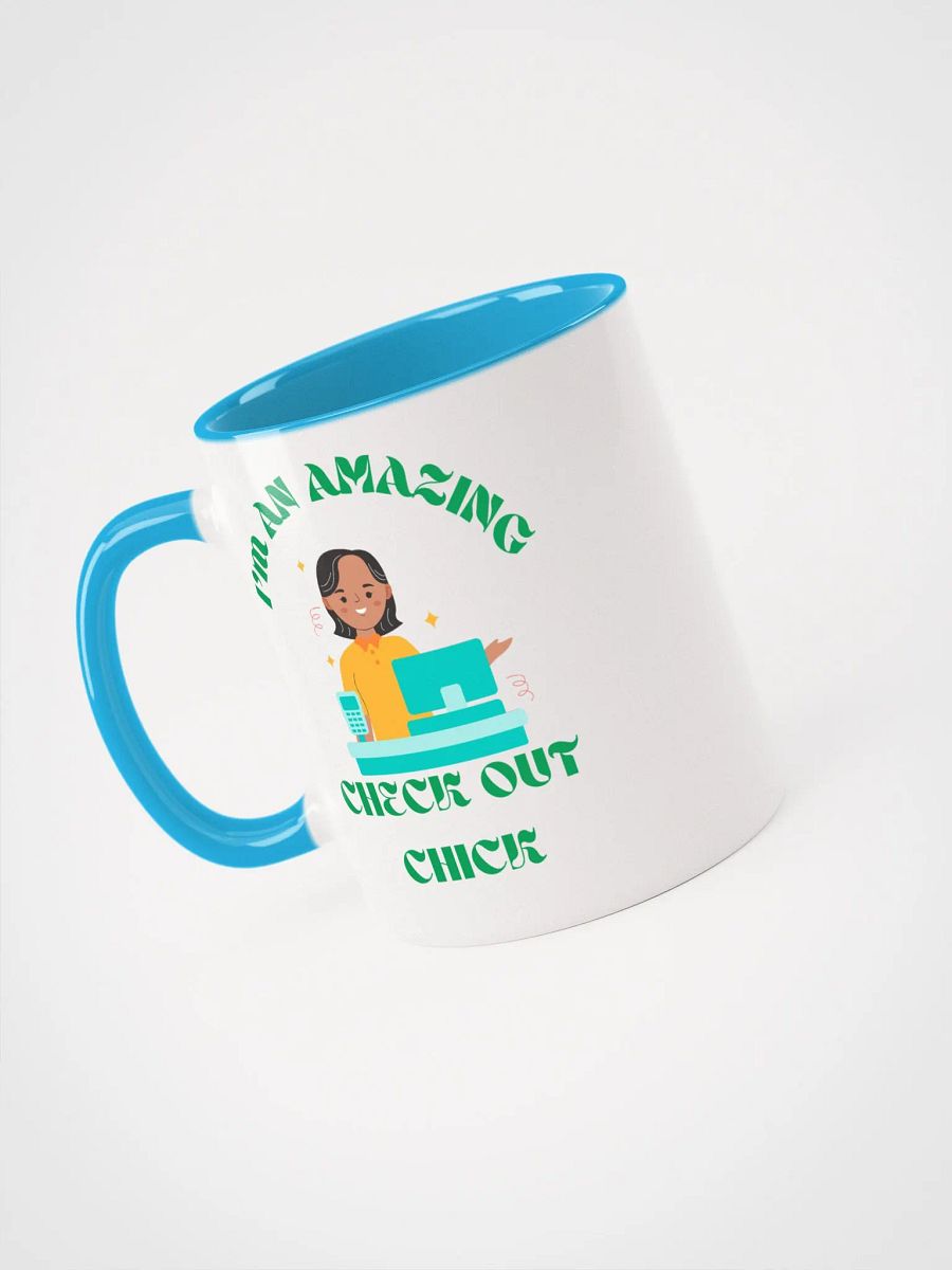 CHECK OUT CHICK Supermarket fun Ceramic Mug product image (3)