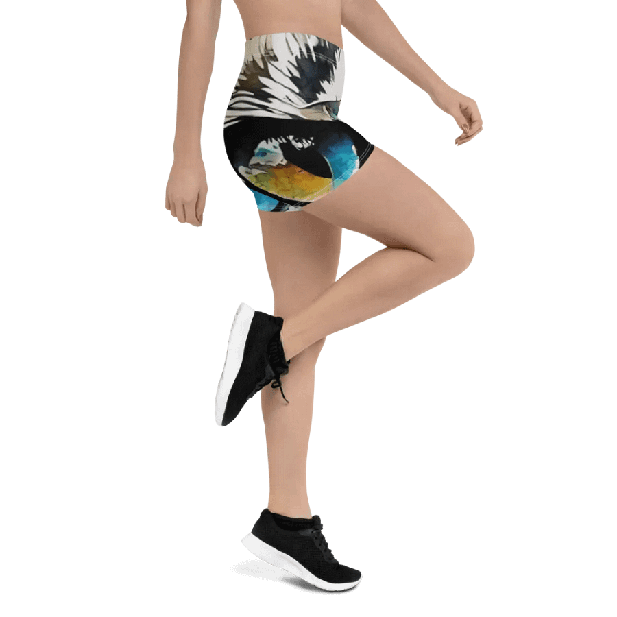 Ethereal Eyes All-Over Print Shorts product image (4)