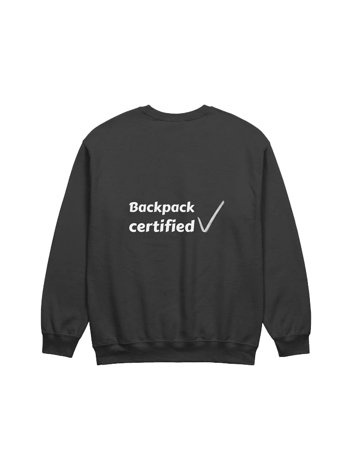Backpack Certified Sweater Black product image (1)