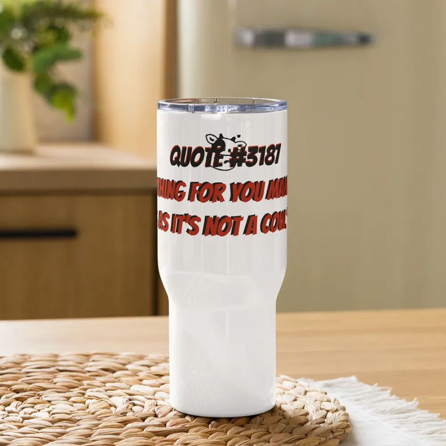 Quote 3187 - Travel Mug product image (9)