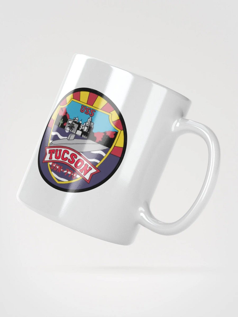 USS Tucson SSN 770 White Coffee Cup product image (2)