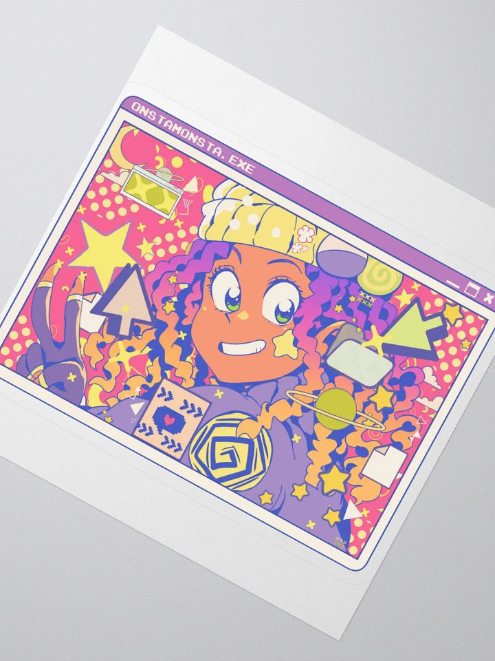 Sunset What is Today? Kiss-Cut Sticker product image (2)