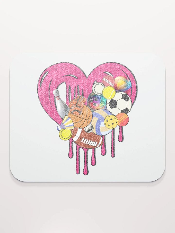 Heart Sports Assorted Mouse Pad product image (2)