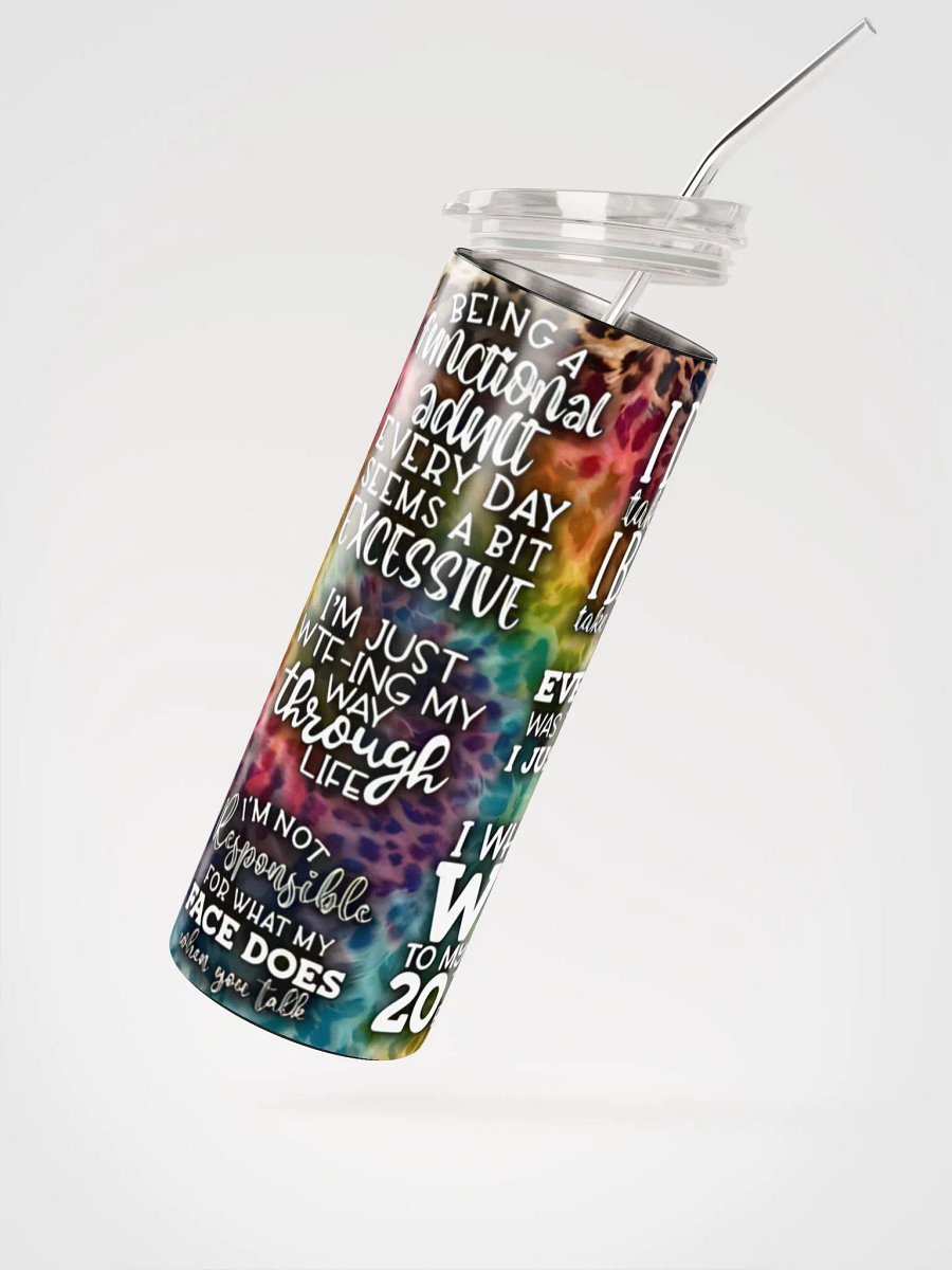 Sarcastic Quotes Stainless Steel Tumbler product image (2)